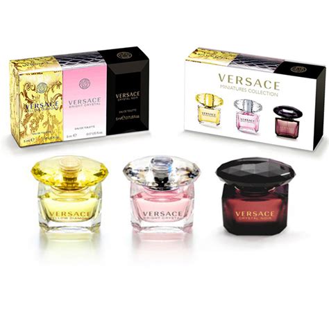 versace miniature gift set